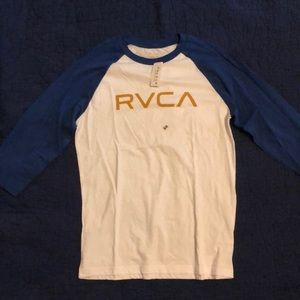 NWT RVCA 3/4 length sleeves
